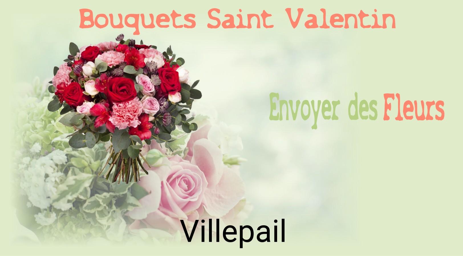 Roses de Saint-Valentin livrées à Villepail